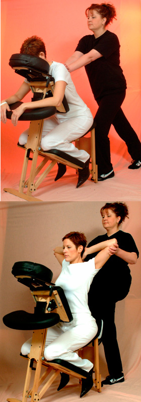 Seated Accupressure Massage